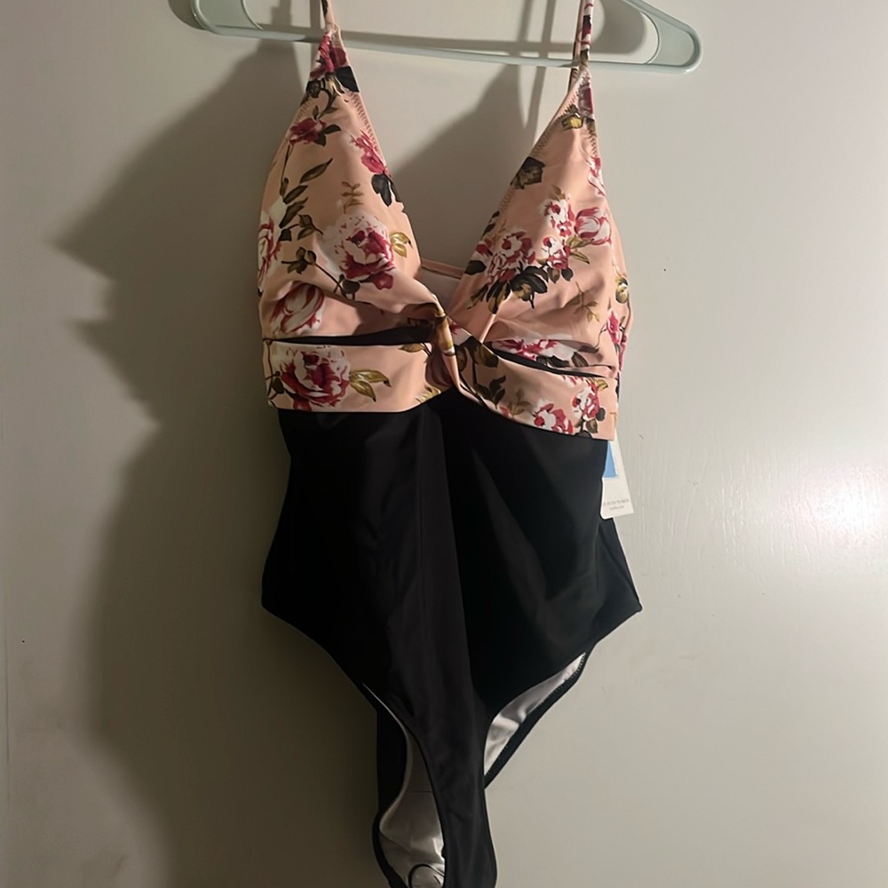 It’s light pink and black